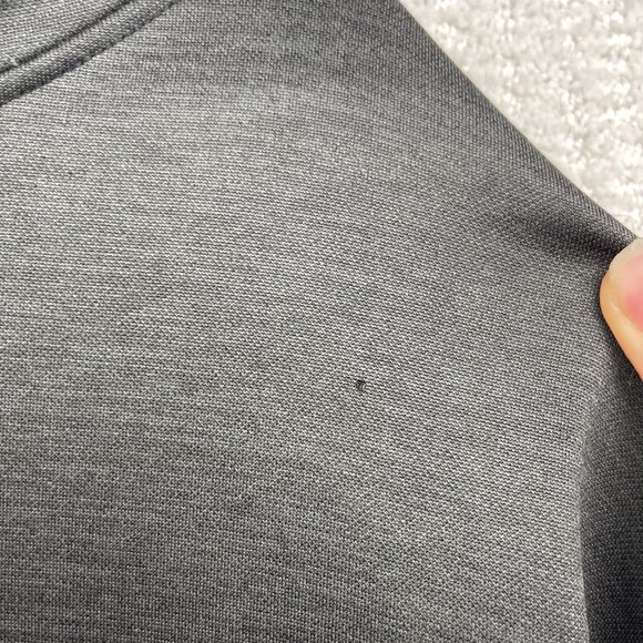 Shimano Cycling / Fishing Outdoors Athletic Hoodie Men Sz L Black w/ Blue Logo** - Picture 5 of 16